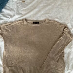 Banana Republic M linen blend sweater